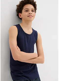 Singlet med bomull (3-pack), bonprix