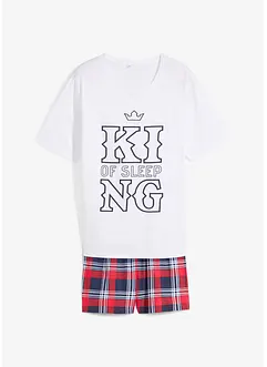 Pyjamas i 100% bomull, bonprix