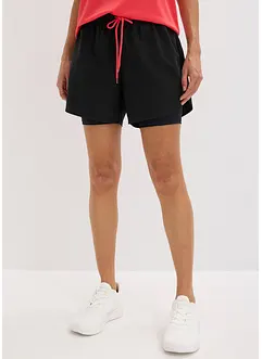 2-i-1-treningsshorts i ultralett materiale, bonprix