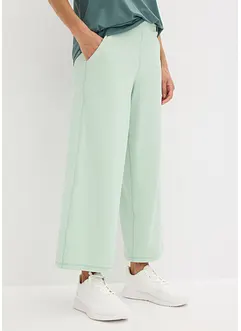 Behagelig capri-treningsbukse med vide ben, bonprix