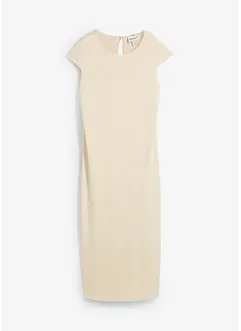 Midikjole i strikket look, bonprix