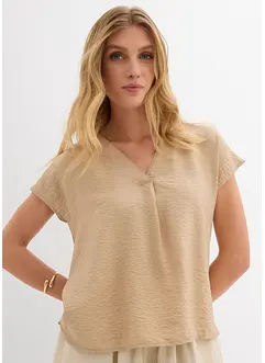 Blusetunika i lett viskosemiks, bonprix