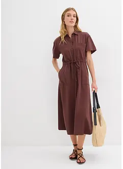 Jerseykjole i bomull med elastan, bonprix