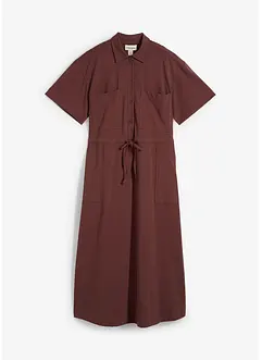Jerseykjole i bomull med elastan, bonprix