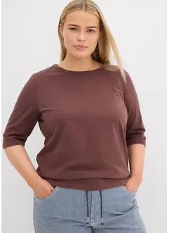 T-skjorte i 100% økologisk bomull (2-pack), bonprix