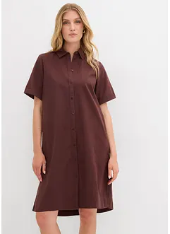 Skjortekjole i 100% bomull, bonprix