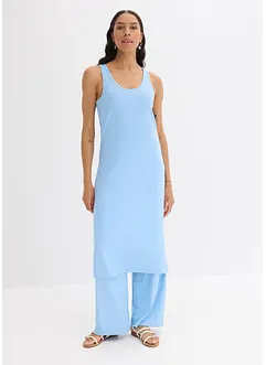 Midikjole i mykt ribbemateriale, bonprix