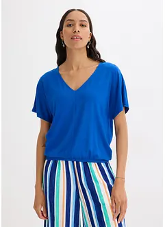 Oversized topp i myk viskosemiks, bonprix