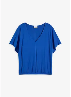 Oversized topp i myk viskosemiks, bonprix
