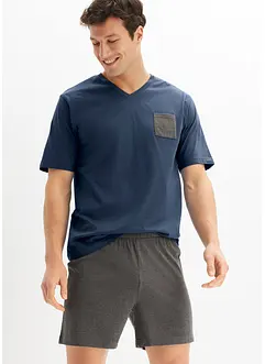 Shorty-pyjamas med bomull (4-delt sett), bonprix
