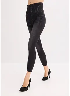 Shape seamless leggings i jeans-look, sterkt figurformende, bonprix
