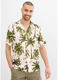Kortermet skjorte i viskose, Loose Fit, bonprix