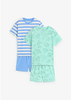 Pyjamas i 100% økologisk bomull (4-delt sett), bonprix
