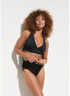 Bikini med topp med kryssende stropper (2-delt sett), bonprix