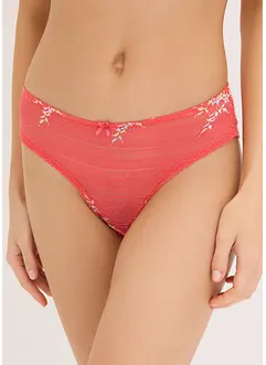 Brazilian-truse med flerfargede blonder (2-pack), bonprix