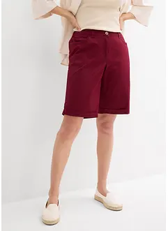 Papertouch-bermudashorts i bomull med komfortlinning, bonprix