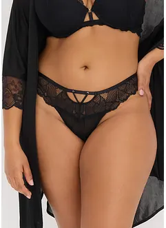 Stringtruse med blonde, bonprix