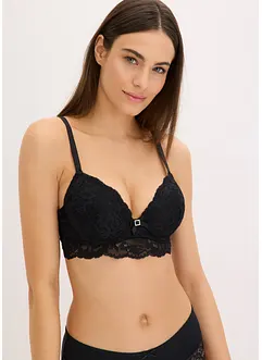 Vattert BH med delikate blonder, bonprix