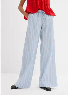 Slip on-bukse av ren bomull, bonprix