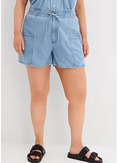 Jeansshorts High Waist, komfortlinning, bonprix