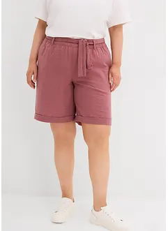 Bermudashorts i paperbag-stil, bonprix