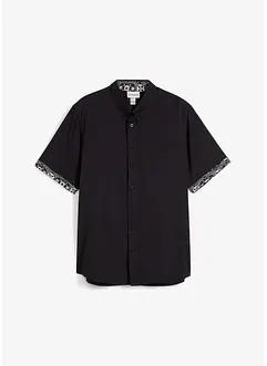 Kortermet skjorte i viskose, Slim Fit, bonprix