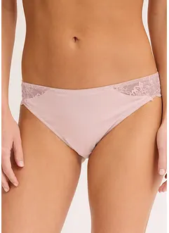 Truse med blonder (4-pack), bonprix