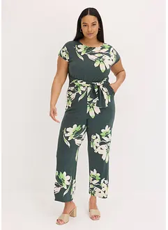 Jumpsuit med knytebelte, bonprix