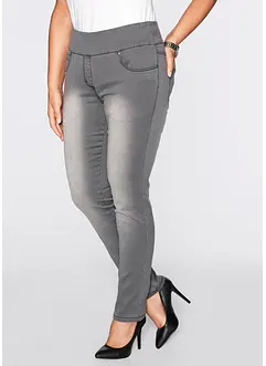 Straight-jeans Mid Waist, super stretch med komfortlinning, bonprix