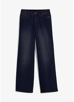 Wide Leg-jeans, Mid Waist, stretch, bonprix
