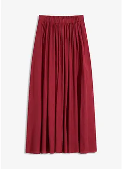 Crinkle maxiskjørt i strukturmateriale, bonprix