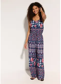 Lang jumpsuit i lett viskose, bonprix