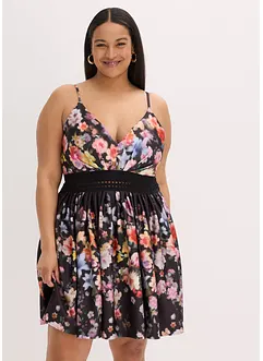 Minikjole med heklet innfelling, bonprix