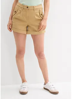 Shorts i twill med høy midje, bonprix