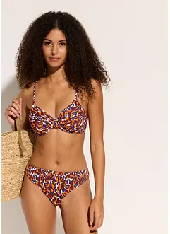 Spile-bikini med høy benskjæring (2-delt sett), bonprix