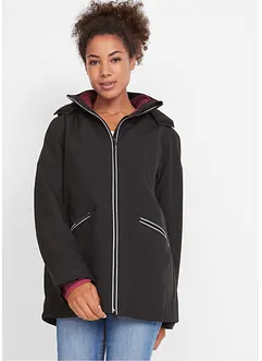 Outdoor-funkjsonsjakke, 3-i-1, med strikket fleece innvendig, bonprix