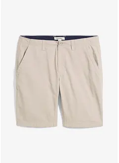 Chinos-bermuda i ren bomull, Regular Fit, bonprix