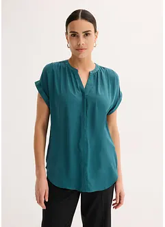 Blusetunika i georgette-materiale, bonprix