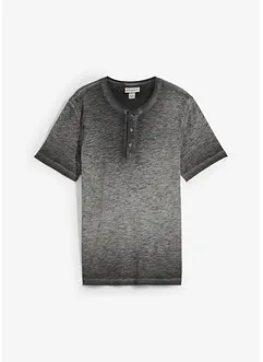 Kortermet bestefartrøye i 100% økologisk bomull i vasket look, bonprix