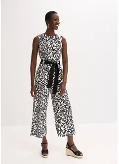 Jumpsuit med trykk, bonprix