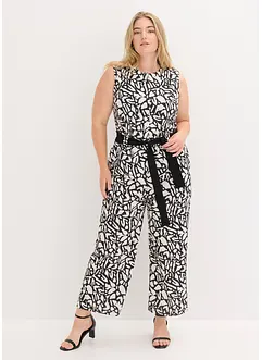 Jumpsuit med trykk, bonprix