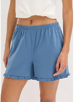 Kort nattshorts i 100% økologisk bomull (3-pack), bonprix