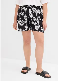 Shorts i viskose med komfortlinning, bonprix