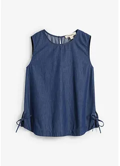 Denimbluse i økologisk bomull, bonprix