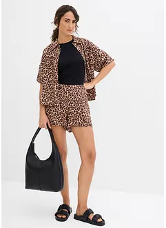 Shorts i myk viskose, bonprix