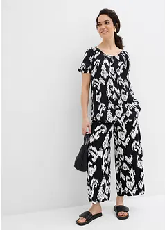 Tunikabluse i myk viskose, bonprix