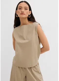 Blusetopp i 100% bomull, bonprix