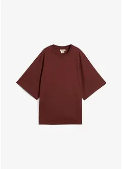 Oversized topp med vide ermer, av 100% bomull, bonprix