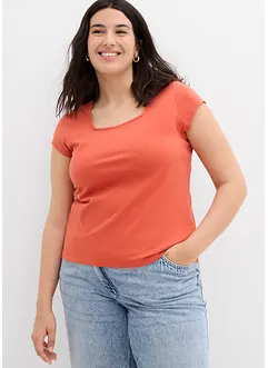 T-skjorte med ren økologisk bomull, bonprix