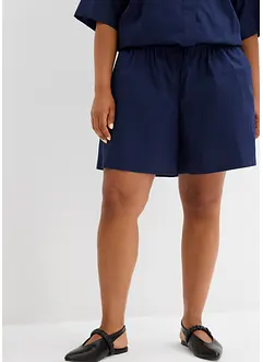 Pull on-shorts i 100% bomull, bonprix